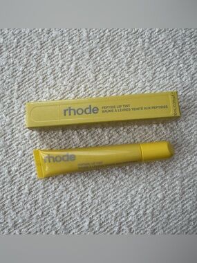 limited edition rhode lip tint in lemontini